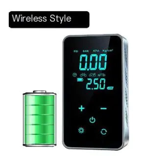 Portable Digital Air Pump for Car & Motorcycle Inflation