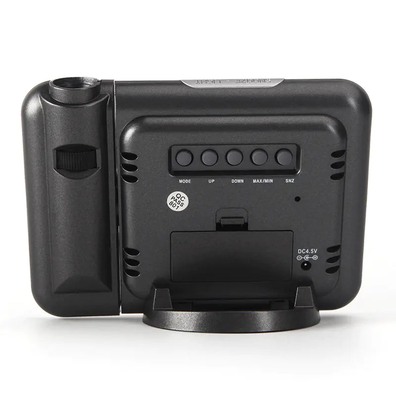 Colorful LED Digital Projection Alarm Clock with Thermometer