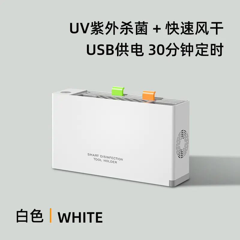 Smart UV Disinfecting Knife Rack for Kitchen Use