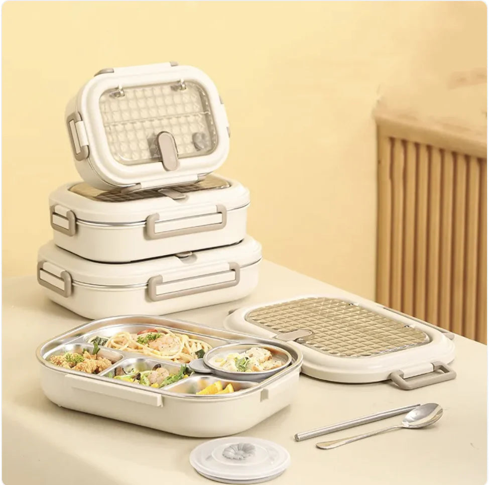 304 Stainless Steel Microwaveable Bento Box