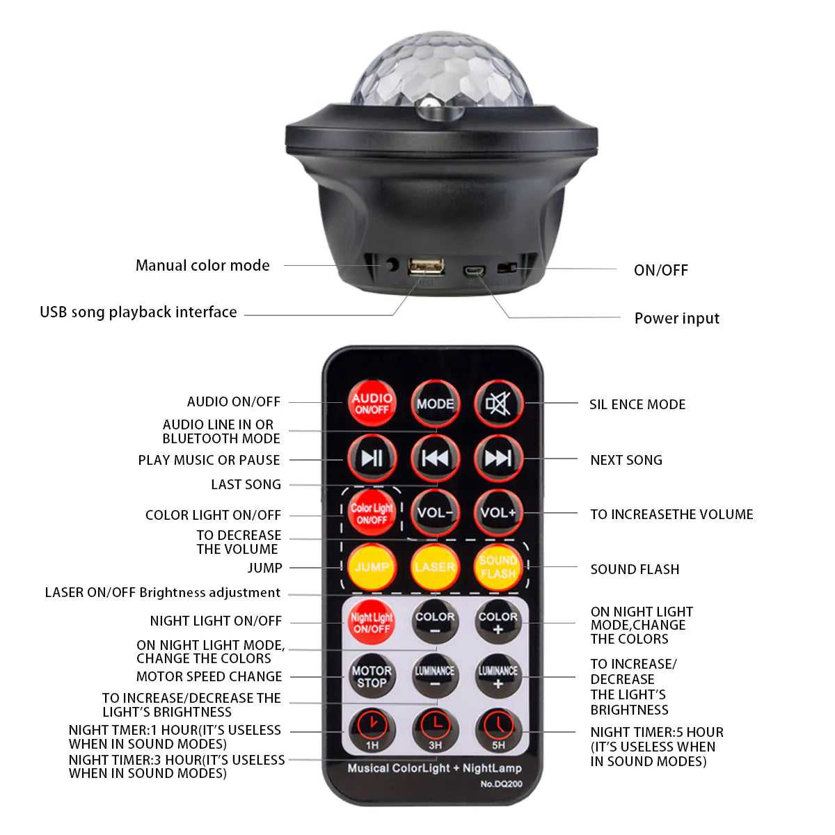 Bluetooth Night Light