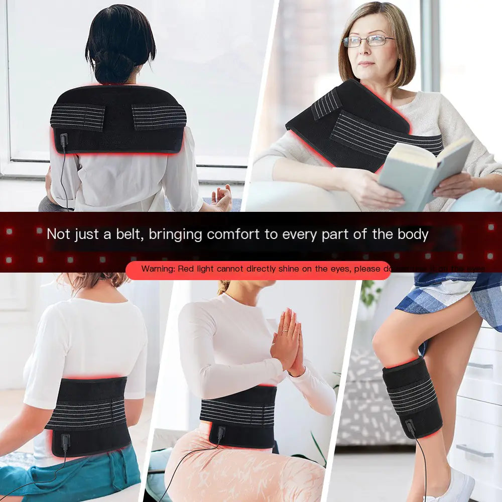 Amazon 120 LED Light Therapy Infrared Heating Belt