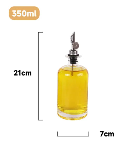 350ml Glass Oil Dispenser for Kitchen Use