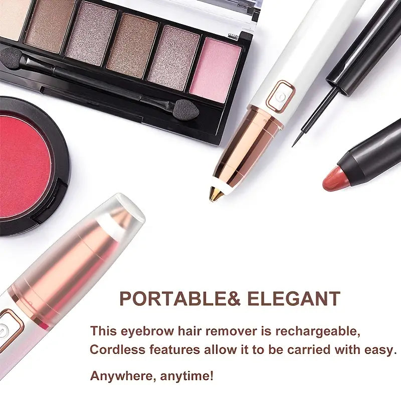 Rechargeable Painless Eyebrow Hair Remover Tool