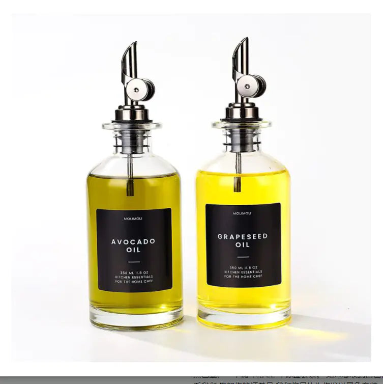 350ml Glass Oil Dispenser for Kitchen Use