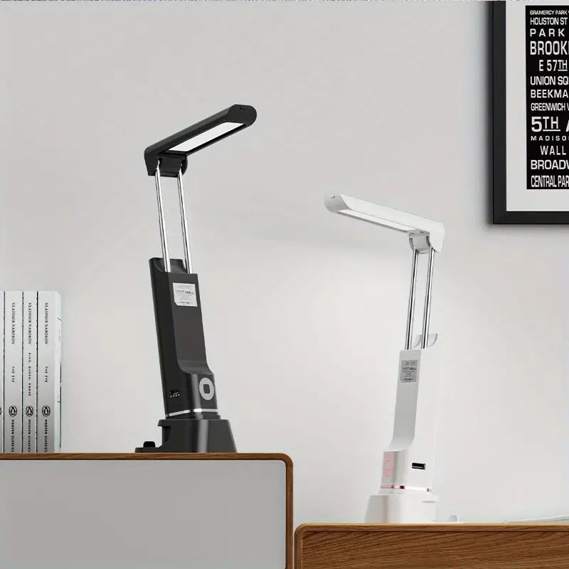 Multifunctional LED Reading Desk Lamp with Power Bank