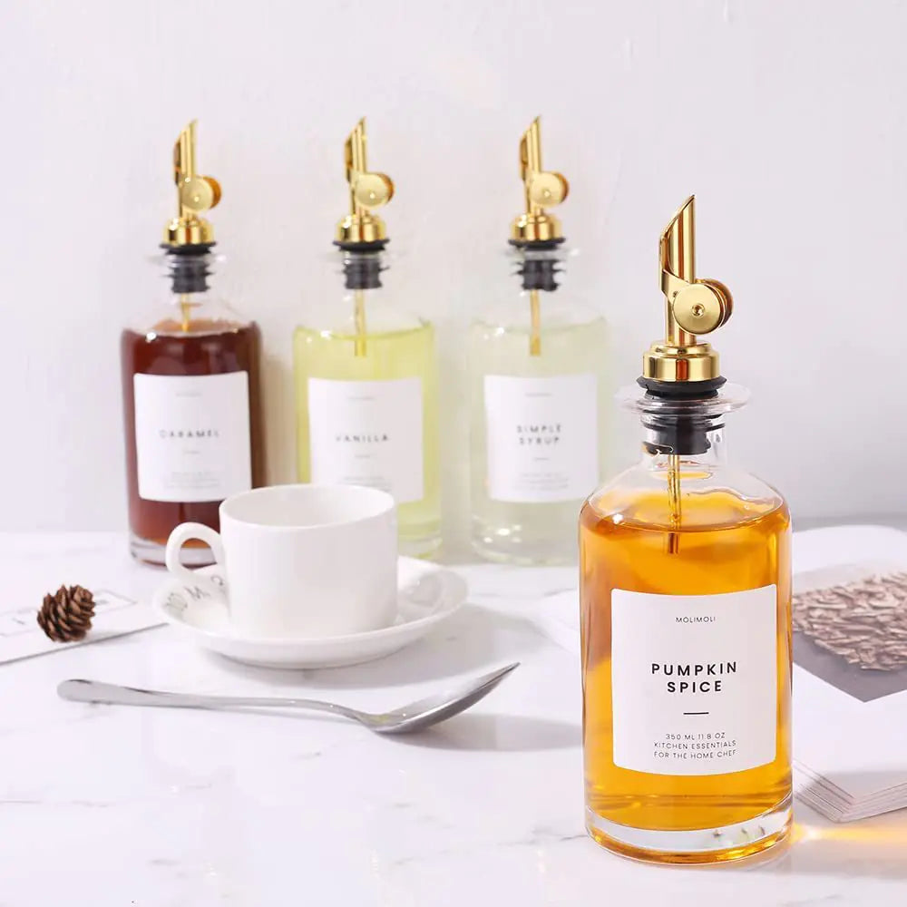 350ml Glass Oil Dispenser for Kitchen Use