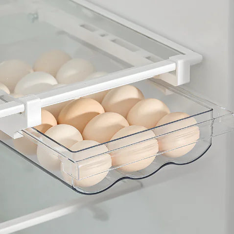 Egg Storage Organizer for Refrigerator and Kitchen Use