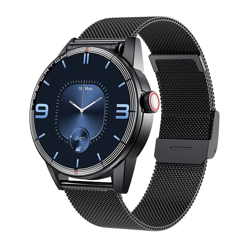 R6 V22 TWS Smartwatch with Heart Rate & Blood Oxygen