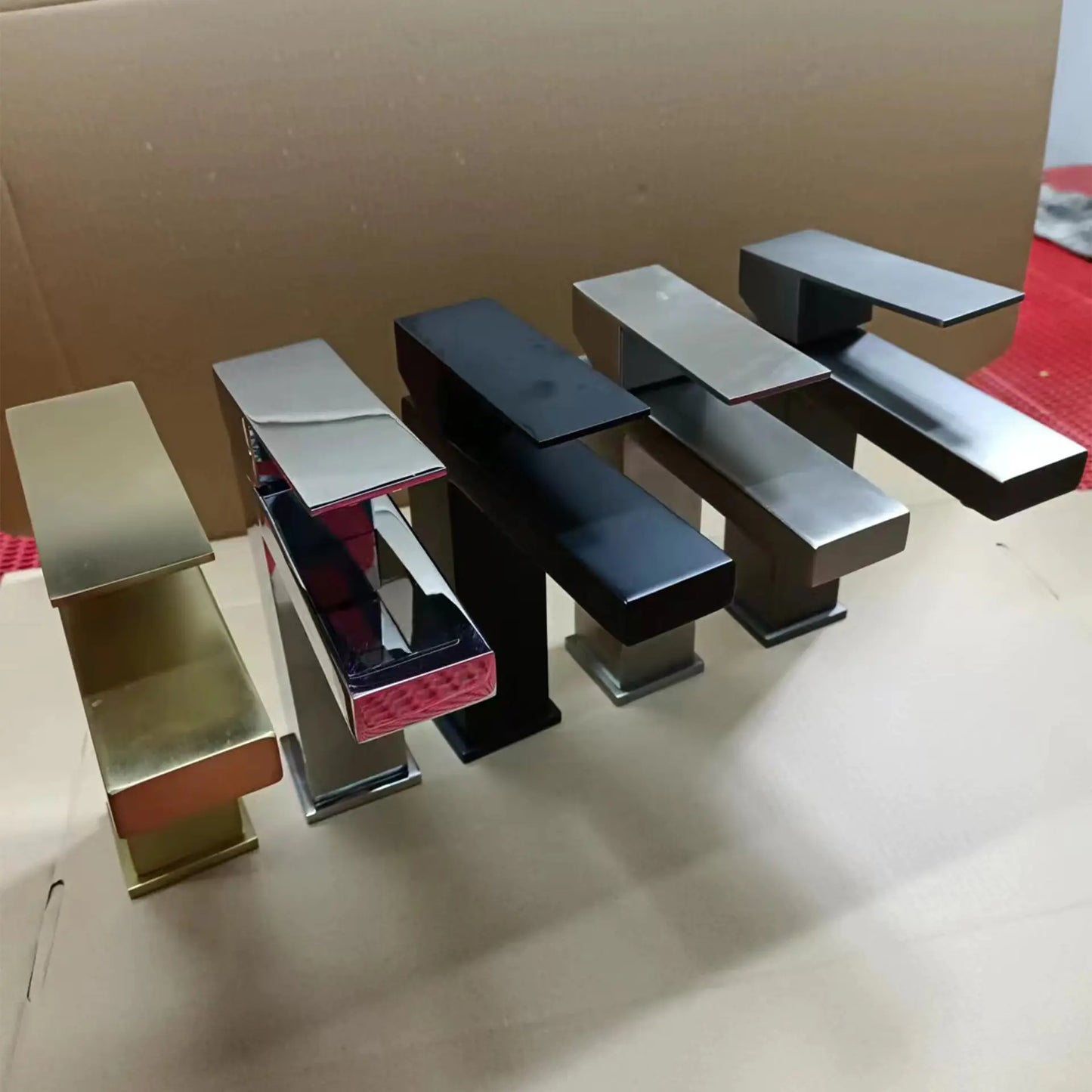 304 Stainless Steel Sink Faucet with Black Finish