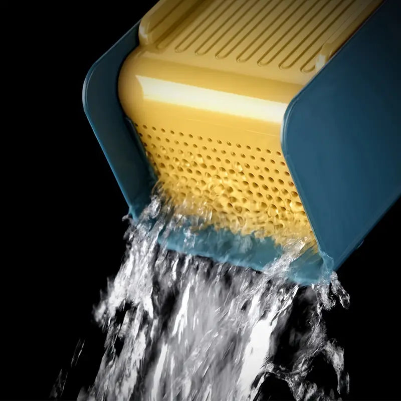 5-Blade Stainless Steel Vegetable Chopper with Container